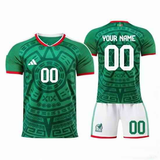 2026 FIFA World Cup Mexico Soccer Home Jersey Custom